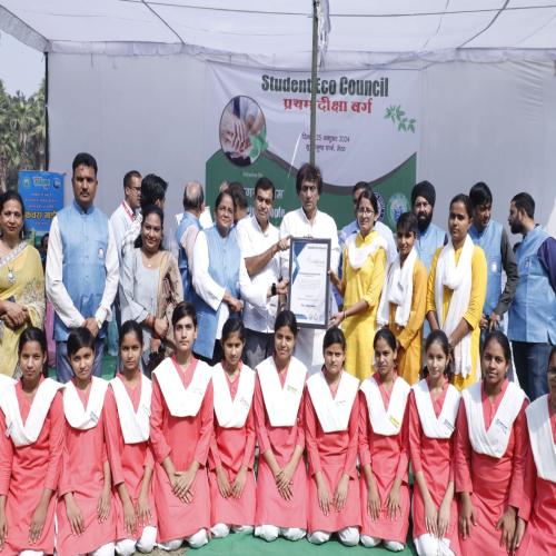 संस्था द्वारा स्टूडेंट ईको काउंसिल दीक्षा वर्ग का पहला कार्यक्रम कराया गया|| 25/oct/2024